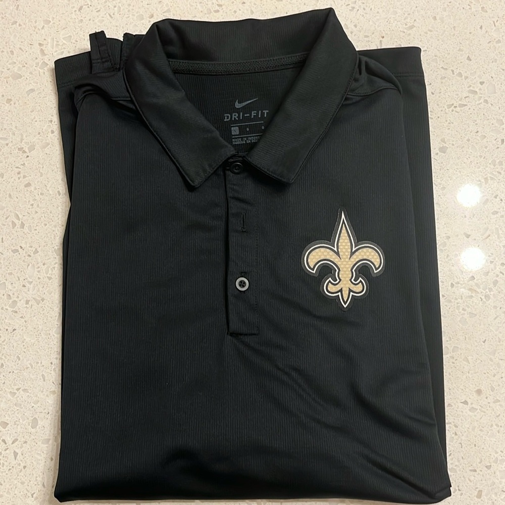 Nike Dri-Fit New Orleans Saints Polo